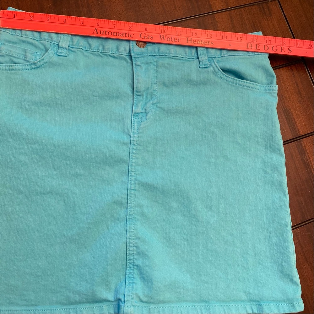 Tommy Hilfiger Vintage y2k 2000s Denim Mini Skirt 10 - Picture 8 of 10